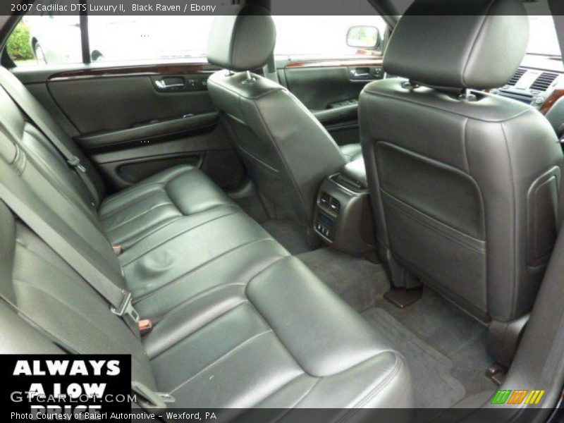 Black Raven / Ebony 2007 Cadillac DTS Luxury II