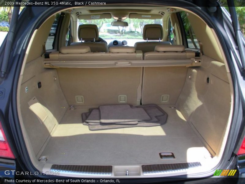 Black / Cashmere 2009 Mercedes-Benz ML 350 4Matic