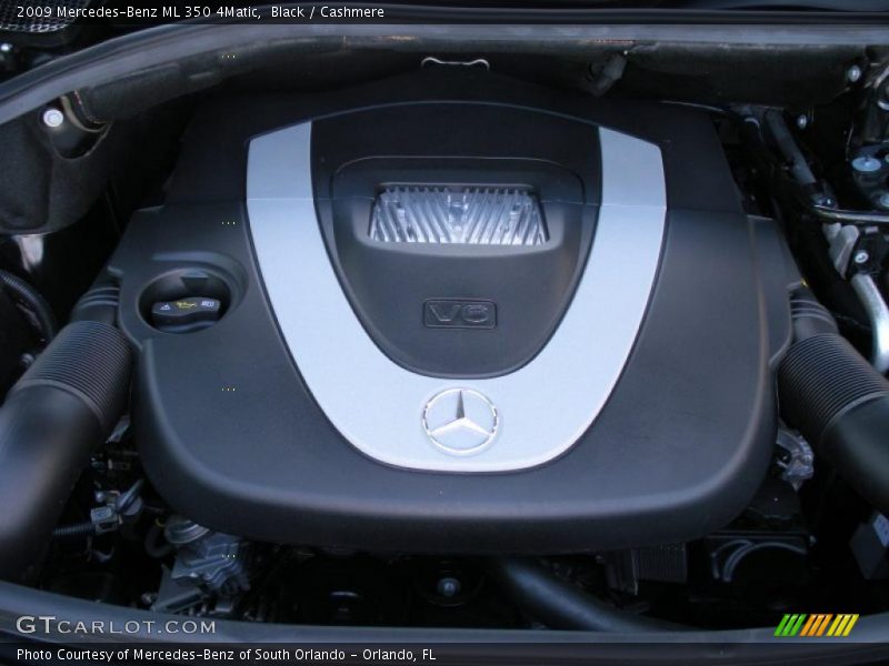 Black / Cashmere 2009 Mercedes-Benz ML 350 4Matic
