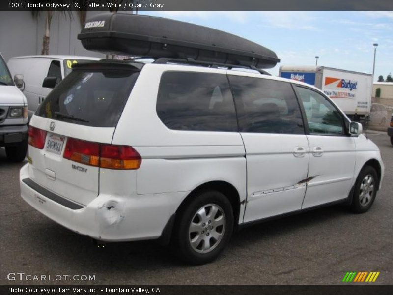 Taffeta White / Quartz Gray 2002 Honda Odyssey EX