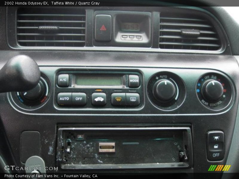 Taffeta White / Quartz Gray 2002 Honda Odyssey EX