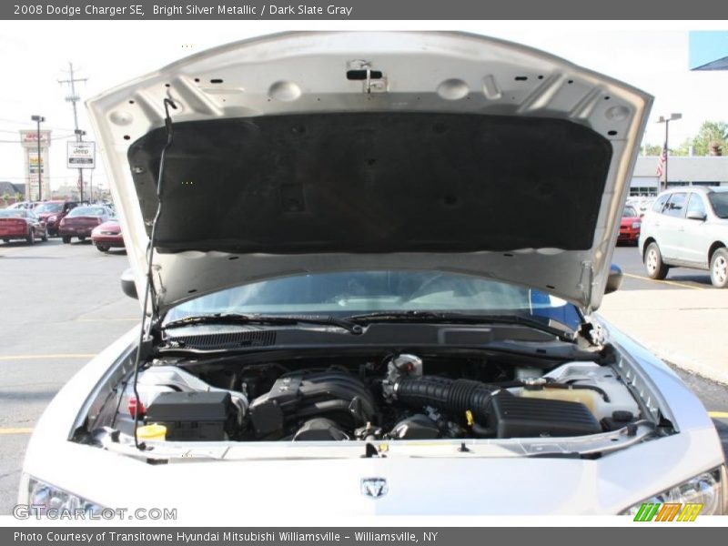Bright Silver Metallic / Dark Slate Gray 2008 Dodge Charger SE