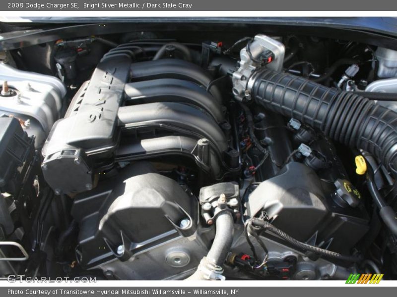 Bright Silver Metallic / Dark Slate Gray 2008 Dodge Charger SE
