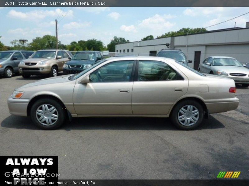 Cashmere Beige Metallic / Oak 2001 Toyota Camry LE