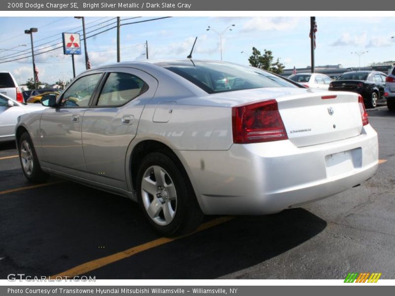 Bright Silver Metallic / Dark Slate Gray 2008 Dodge Charger SE