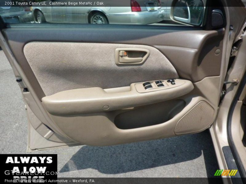 Cashmere Beige Metallic / Oak 2001 Toyota Camry LE