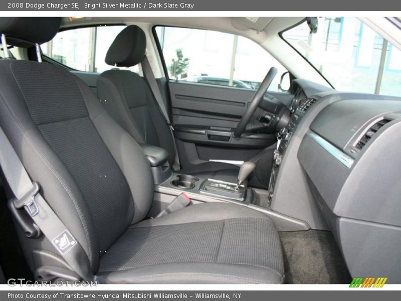 Bright Silver Metallic / Dark Slate Gray 2008 Dodge Charger SE
