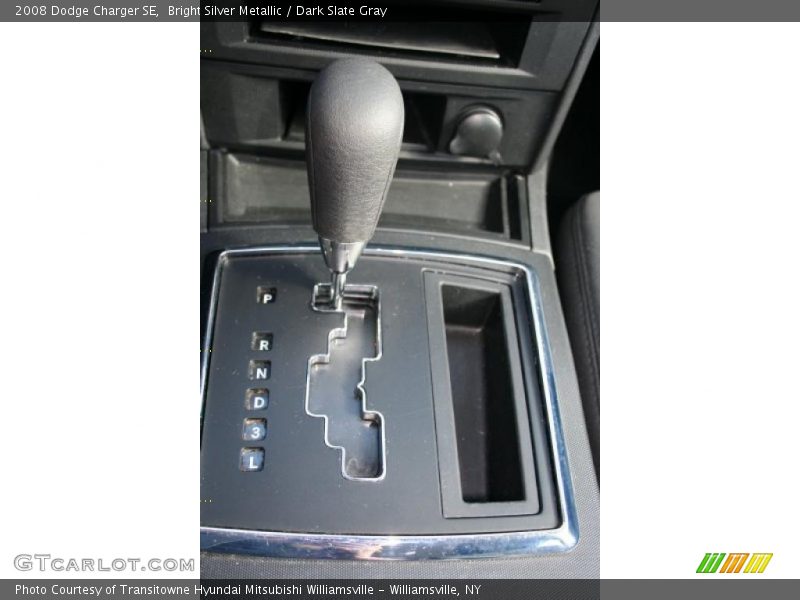 Bright Silver Metallic / Dark Slate Gray 2008 Dodge Charger SE