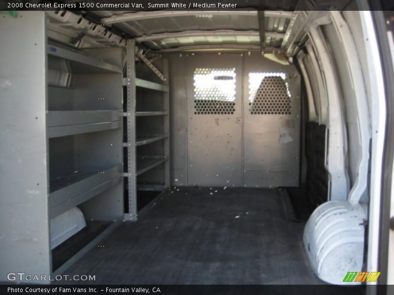 Summit White / Medium Pewter 2008 Chevrolet Express 1500 Commercial Van