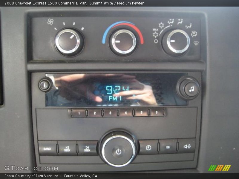 Summit White / Medium Pewter 2008 Chevrolet Express 1500 Commercial Van