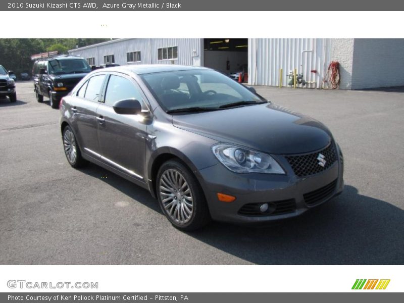 Azure Gray Metallic / Black 2010 Suzuki Kizashi GTS AWD