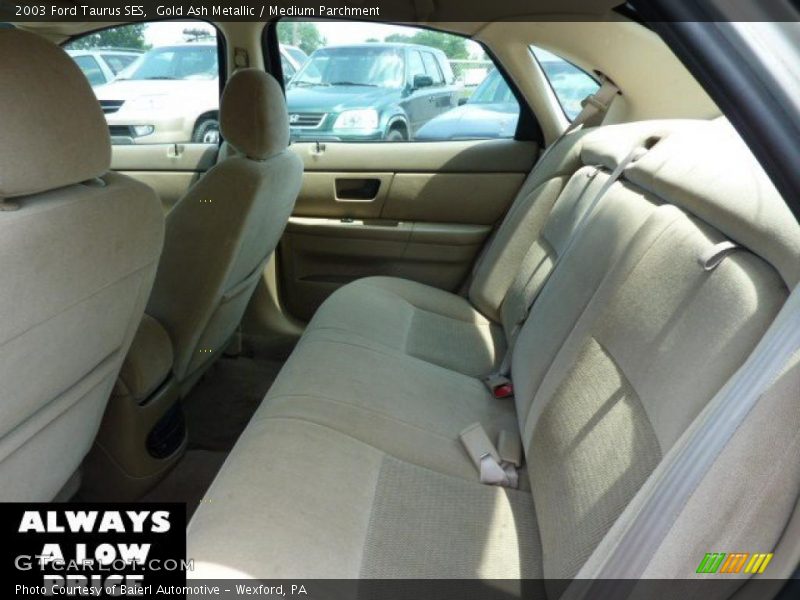 Gold Ash Metallic / Medium Parchment 2003 Ford Taurus SES