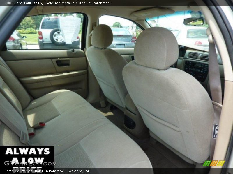 Gold Ash Metallic / Medium Parchment 2003 Ford Taurus SES