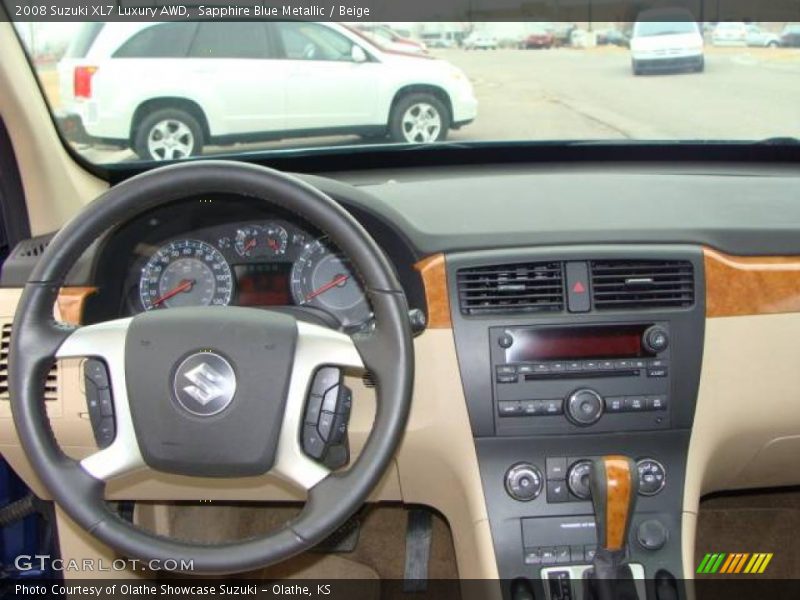 Sapphire Blue Metallic / Beige 2008 Suzuki XL7 Luxury AWD