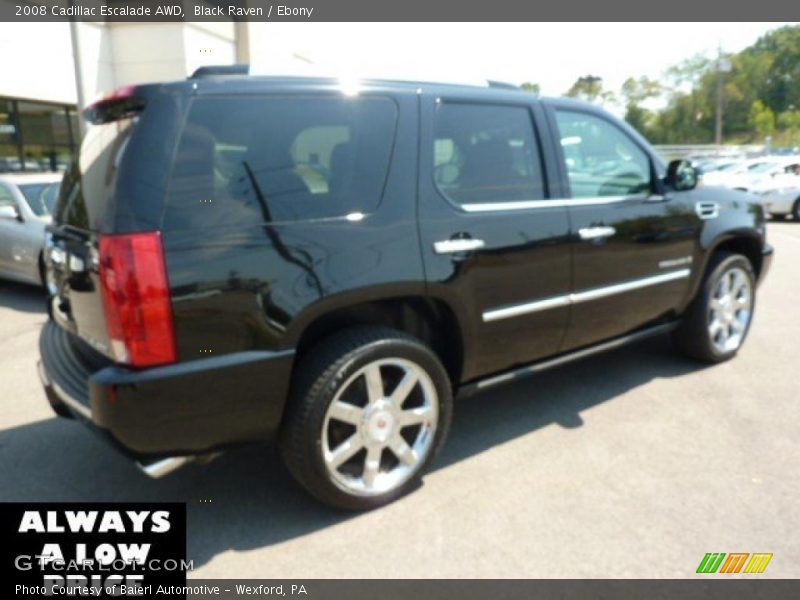 Black Raven / Ebony 2008 Cadillac Escalade AWD