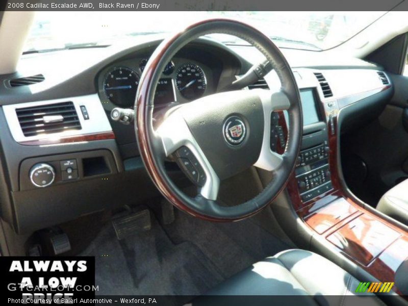 Black Raven / Ebony 2008 Cadillac Escalade AWD