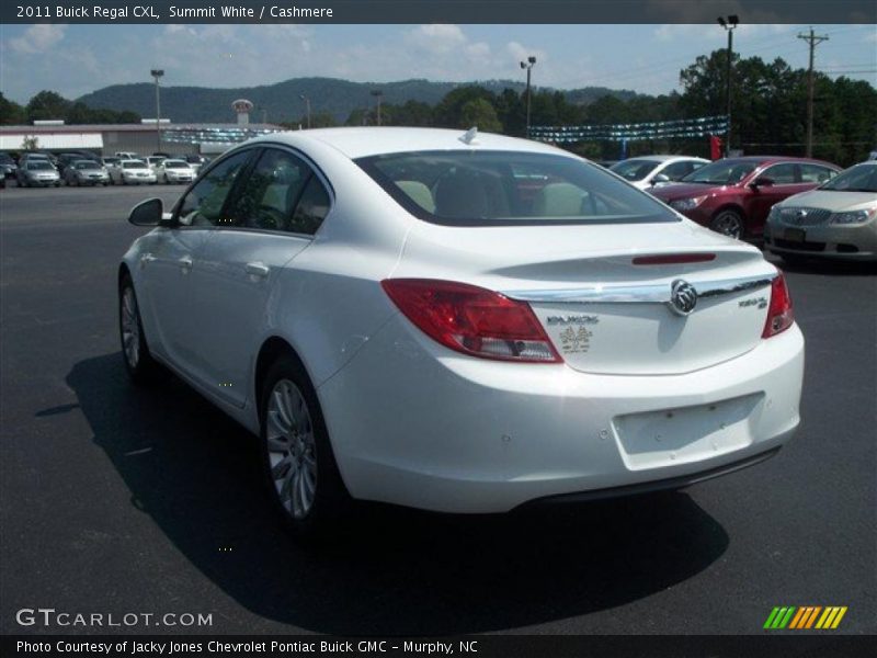 Summit White / Cashmere 2011 Buick Regal CXL
