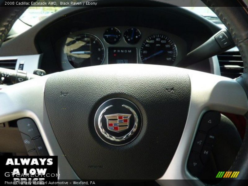 Black Raven / Ebony 2008 Cadillac Escalade AWD
