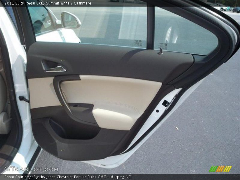 Summit White / Cashmere 2011 Buick Regal CXL