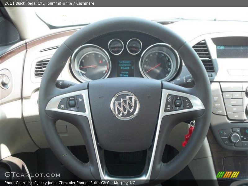 Summit White / Cashmere 2011 Buick Regal CXL