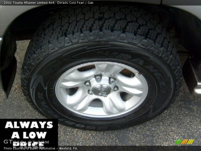 Dorado Gold Pearl / Oak 2002 Toyota 4Runner Limited 4x4