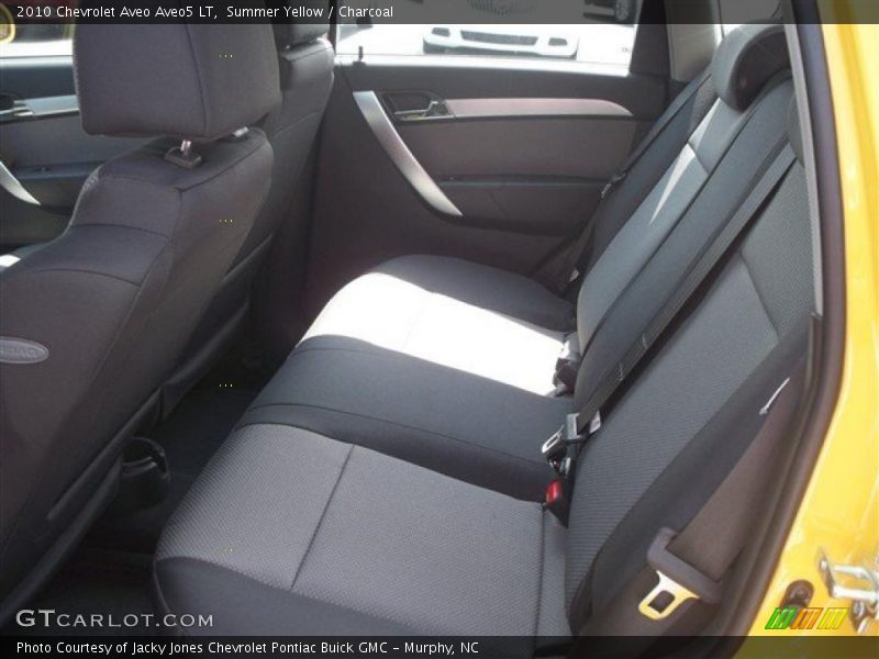 Summer Yellow / Charcoal 2010 Chevrolet Aveo Aveo5 LT