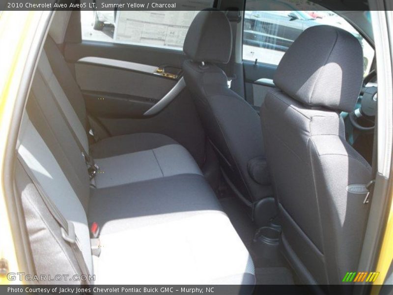 Summer Yellow / Charcoal 2010 Chevrolet Aveo Aveo5 LT