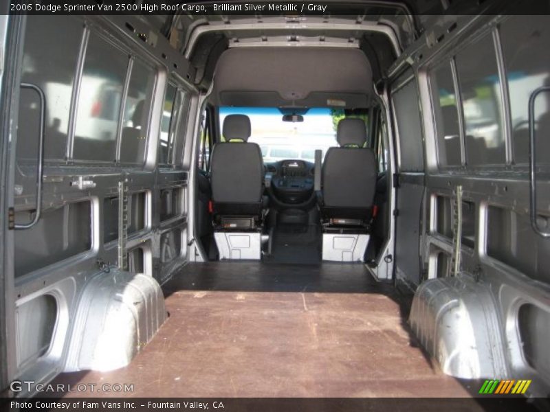 Brilliant Silver Metallic / Gray 2006 Dodge Sprinter Van 2500 High Roof Cargo