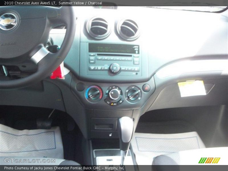 Summer Yellow / Charcoal 2010 Chevrolet Aveo Aveo5 LT