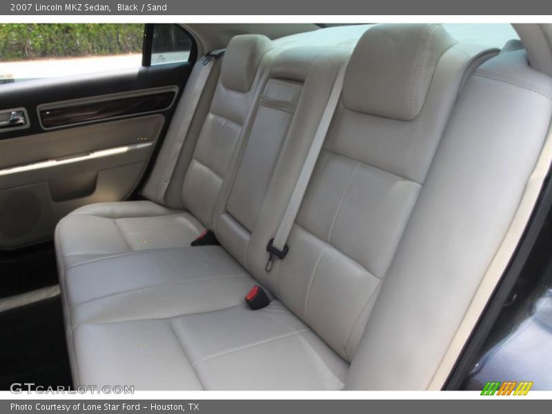 Black / Sand 2007 Lincoln MKZ Sedan