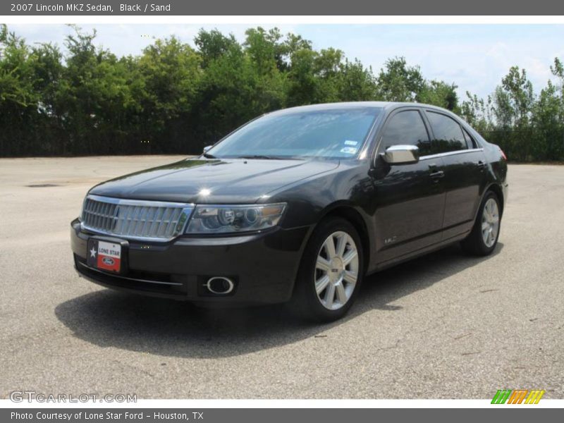 Black / Sand 2007 Lincoln MKZ Sedan