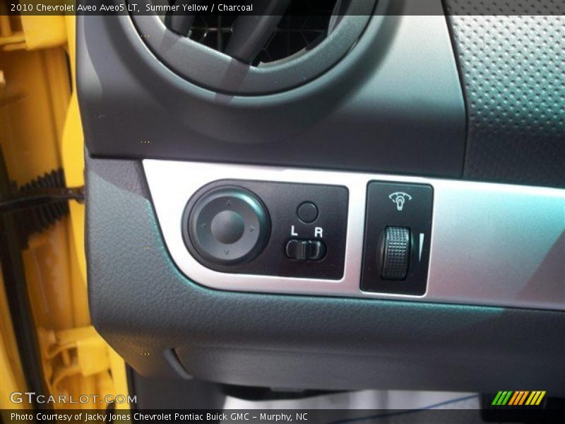 Summer Yellow / Charcoal 2010 Chevrolet Aveo Aveo5 LT