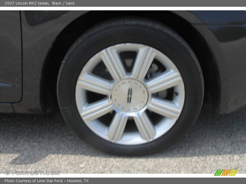 Black / Sand 2007 Lincoln MKZ Sedan