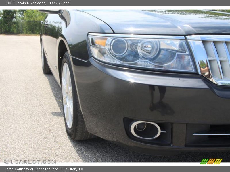 Black / Sand 2007 Lincoln MKZ Sedan