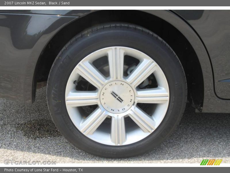 Black / Sand 2007 Lincoln MKZ Sedan
