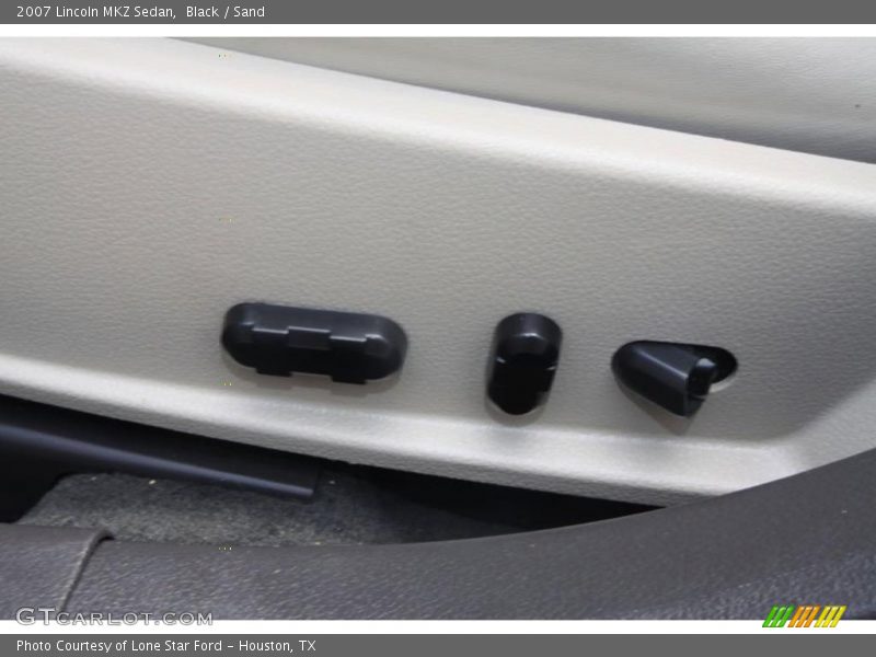 Black / Sand 2007 Lincoln MKZ Sedan