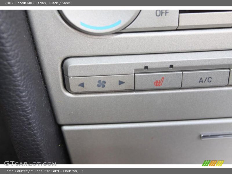 Black / Sand 2007 Lincoln MKZ Sedan