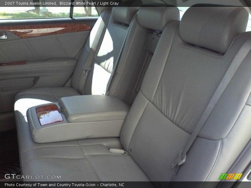 Blizzard White Pearl / Light Gray 2007 Toyota Avalon Limited
