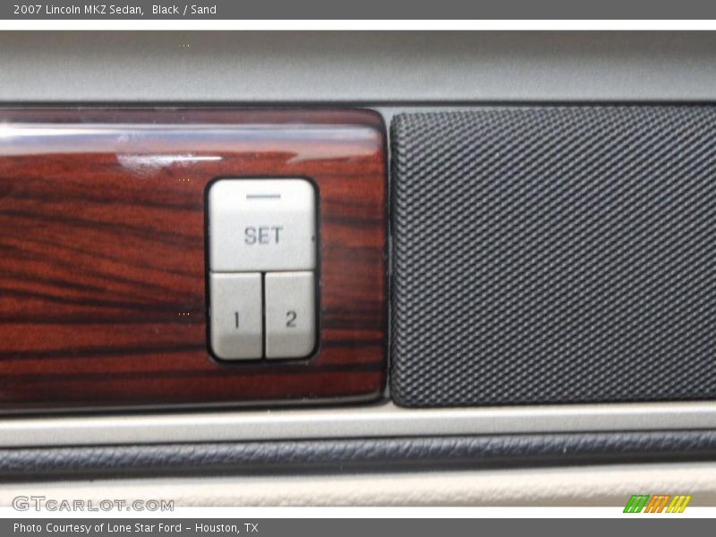 Black / Sand 2007 Lincoln MKZ Sedan