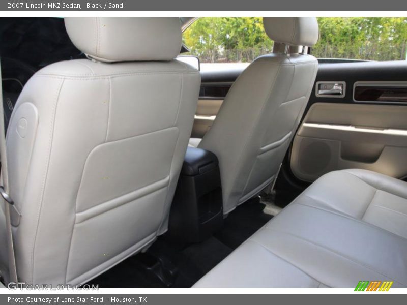 Black / Sand 2007 Lincoln MKZ Sedan