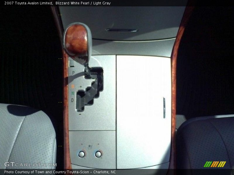 Blizzard White Pearl / Light Gray 2007 Toyota Avalon Limited