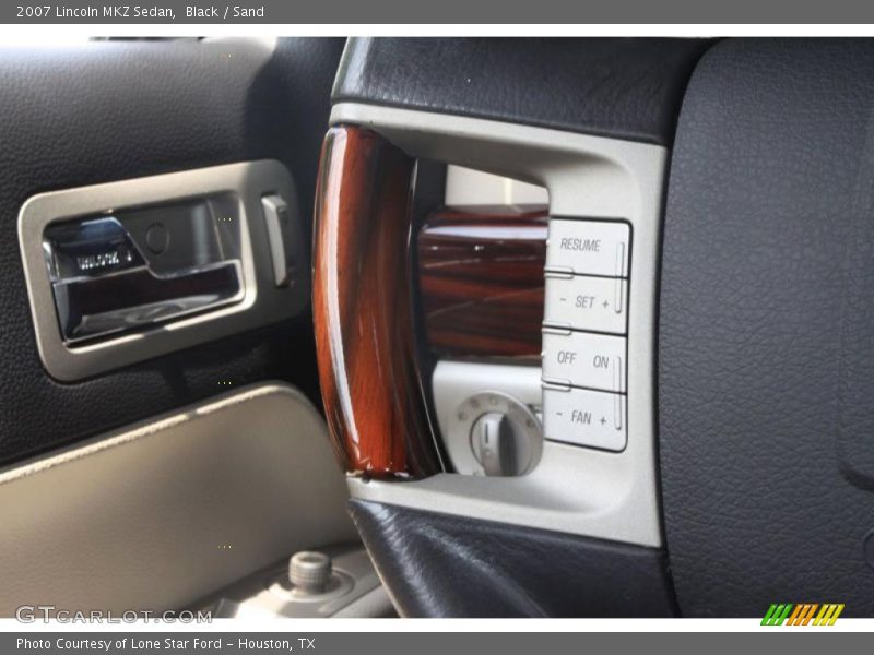 Black / Sand 2007 Lincoln MKZ Sedan