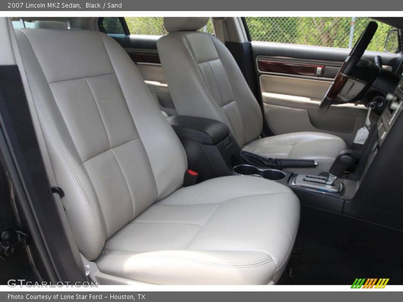 Black / Sand 2007 Lincoln MKZ Sedan