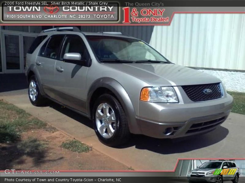 Silver Birch Metallic / Shale Grey 2006 Ford Freestyle SEL
