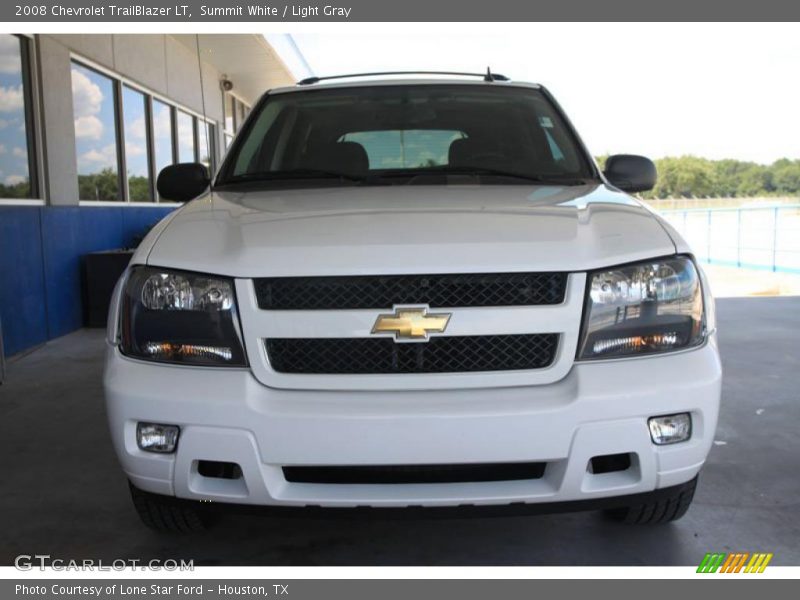 Summit White / Light Gray 2008 Chevrolet TrailBlazer LT