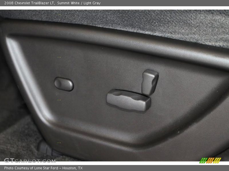 Summit White / Light Gray 2008 Chevrolet TrailBlazer LT