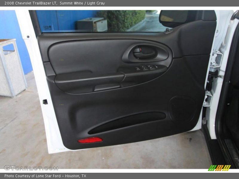 Summit White / Light Gray 2008 Chevrolet TrailBlazer LT