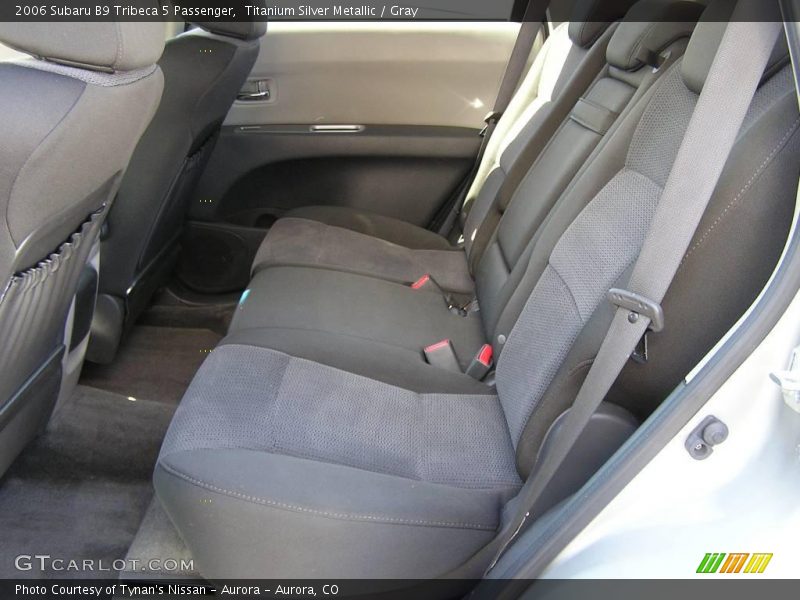 Titanium Silver Metallic / Gray 2006 Subaru B9 Tribeca 5 Passenger