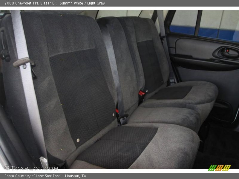 Summit White / Light Gray 2008 Chevrolet TrailBlazer LT