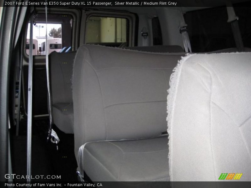 Silver Metallic / Medium Flint Grey 2007 Ford E Series Van E350 Super Duty XL 15 Passenger